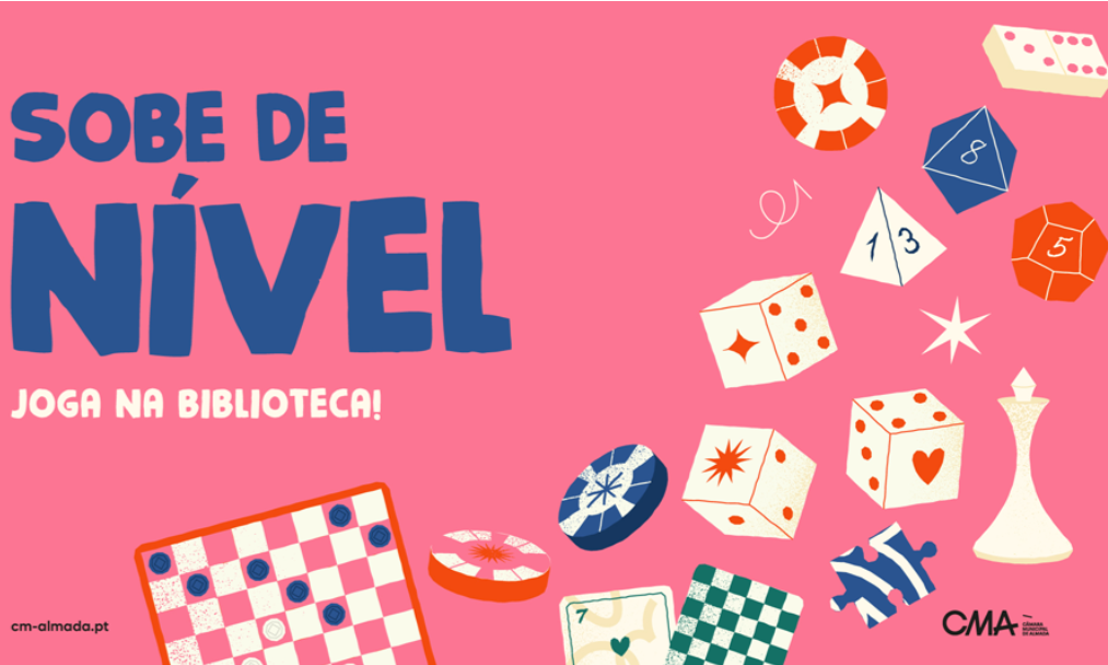 Sobe de nível - Joga na biblioteca! | setembro 2025